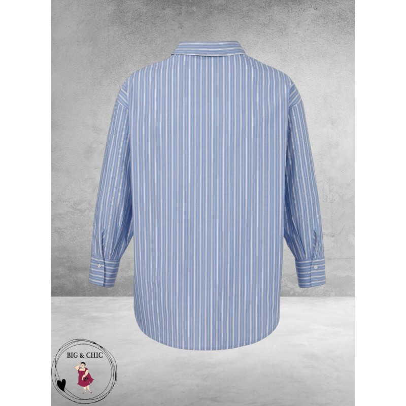 Via Appia Due Blouse Met Strassdetails