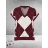 Via Appia Due Spencer Ruitmotief Bordeaux/Rose