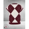 Via Appia Due Spencer Ruitmotief Bordeaux/Rose