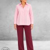 Via Appia Due Blouse Stretch Rosé