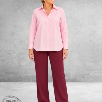 Via Appia Due Blouse Stretch Rosé