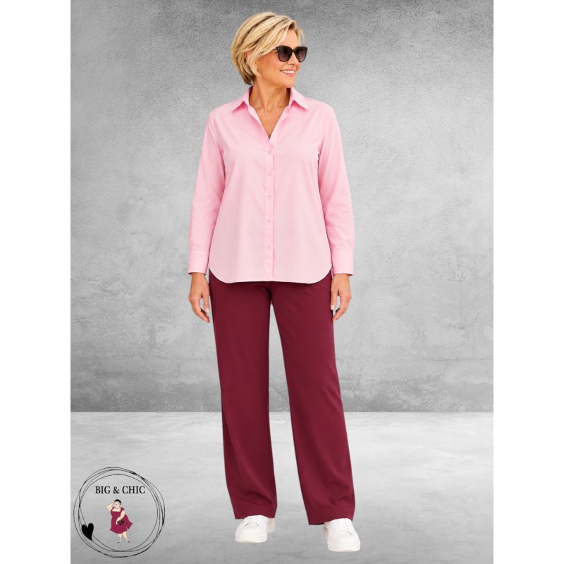Via Appia Due Blouse Stretch Rosé