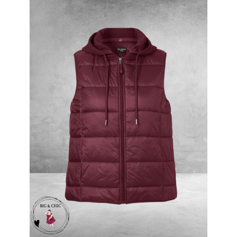 Via Appia Due Bodywarmer Bordeaux