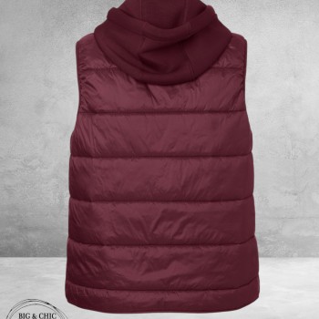 Via Appia Due Bodywarmer Bordeaux