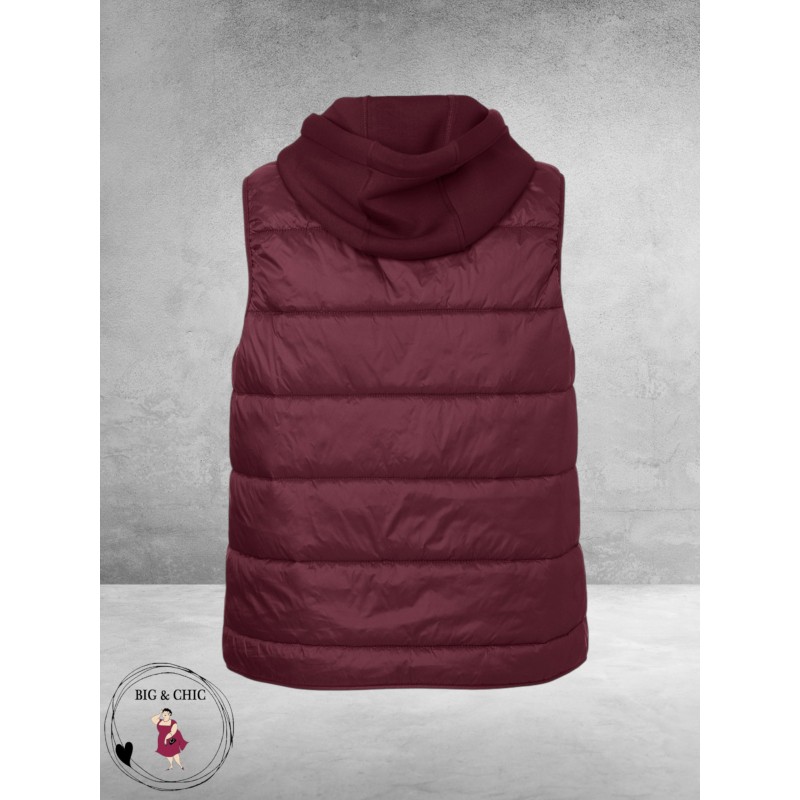 Via Appia Due Bodywarmer Bordeaux