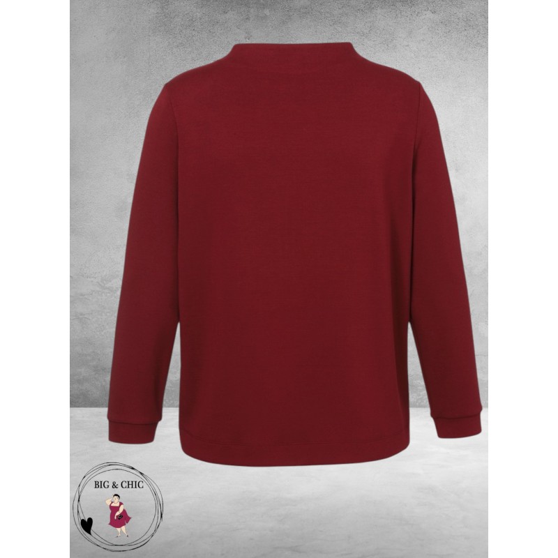Via Appia Due Sweater Enjoy Life Bordeaux