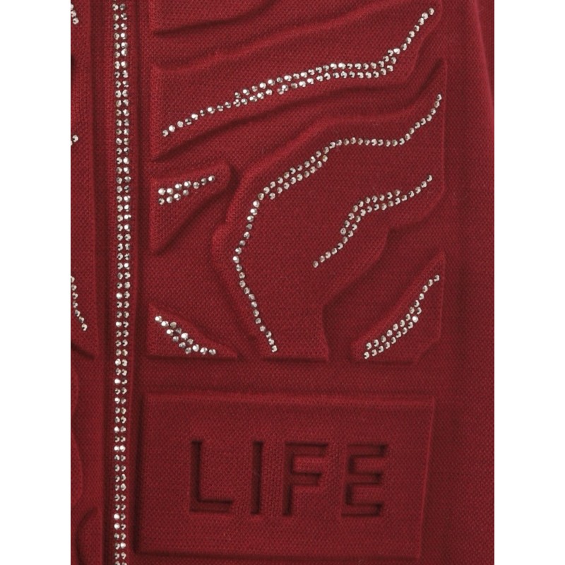 Via Appia Due Sweater Enjoy Life Bordeaux