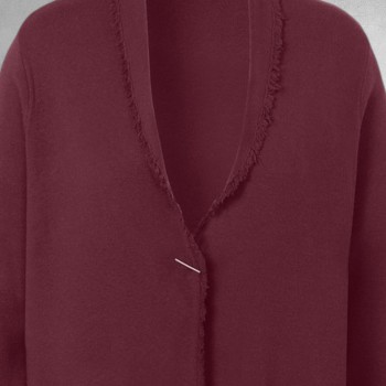 Via Appia Due Vest/Cardigan Bordeaux