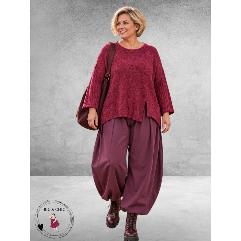 AMANDINE Trui Trendy Wildberry
