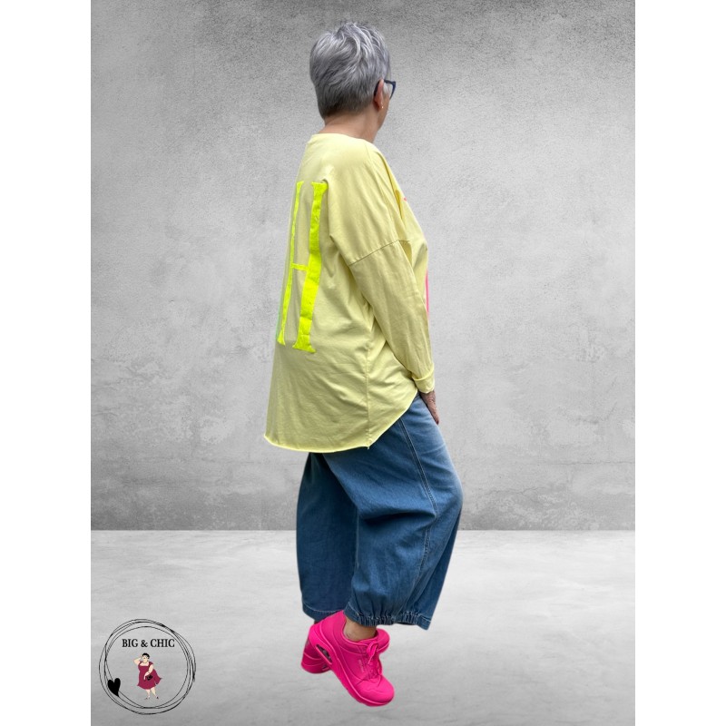 Frenzi Shirt  YEAH Geel