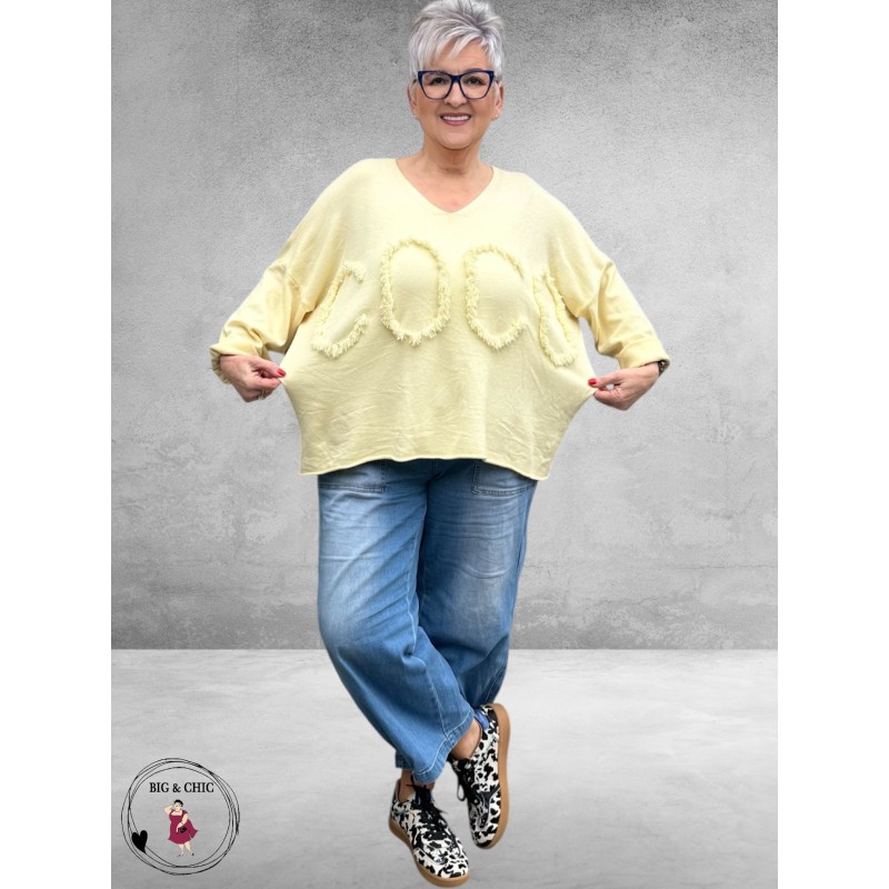 Frenzi Trui COCO Zachtgeel