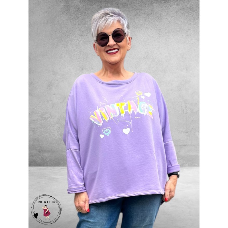 NC Sweater Vintage Lila