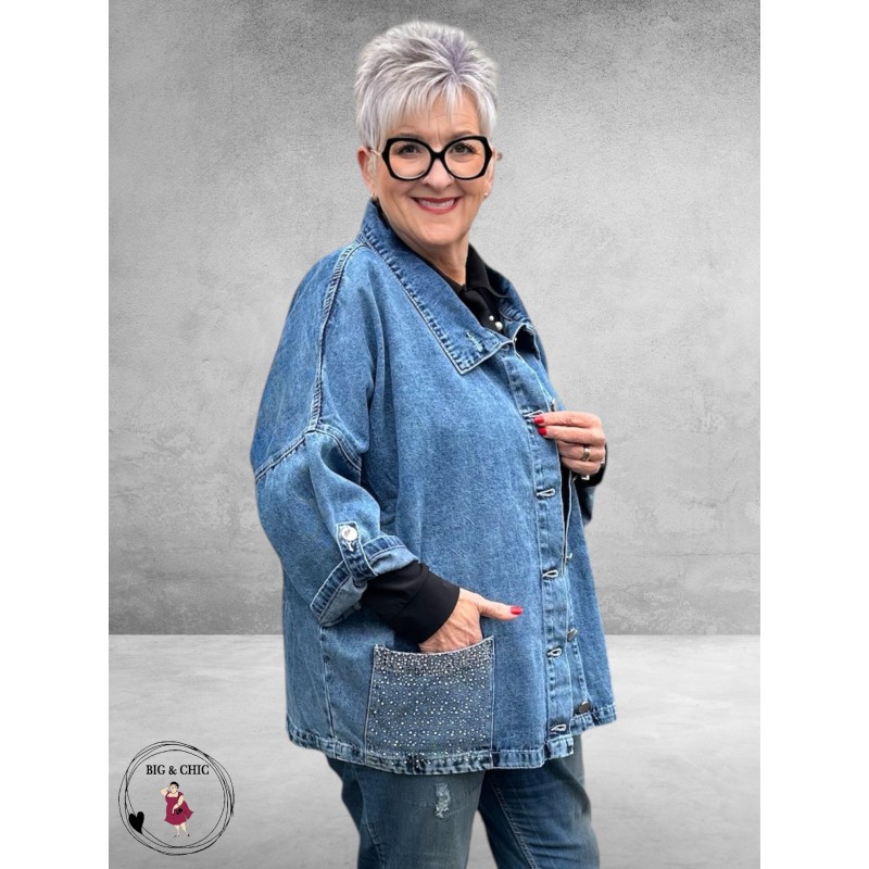 NC Jeans Jasje Oversized Glitter 