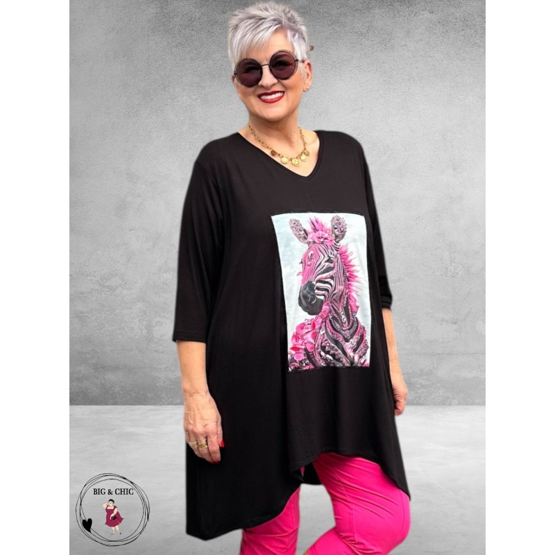 Frenzi 4U Tuniek met Zebra Applicatie