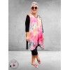 Frenzi 4U Tuniek Met Artistieke Print