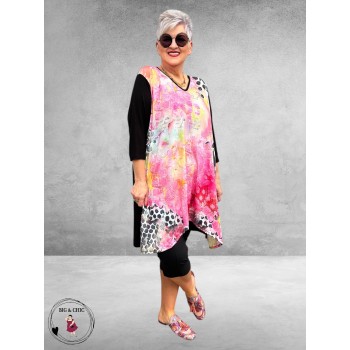 Frenzi 4U Tuniek Met Artistieke Print
