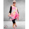 Frenzi 4U Tuniek Met Artistieke Print