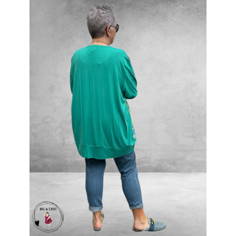 Frenzi 4U Tuniek Shirt Auqa Multi