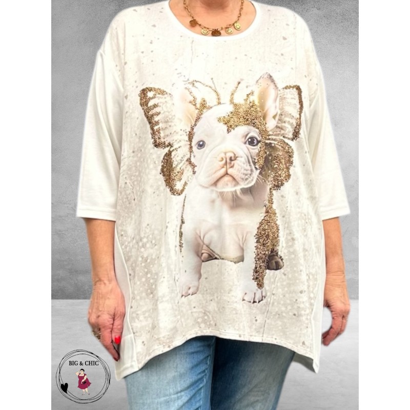 Frenzi 4U A-lijn Shirt Franse Bulldog