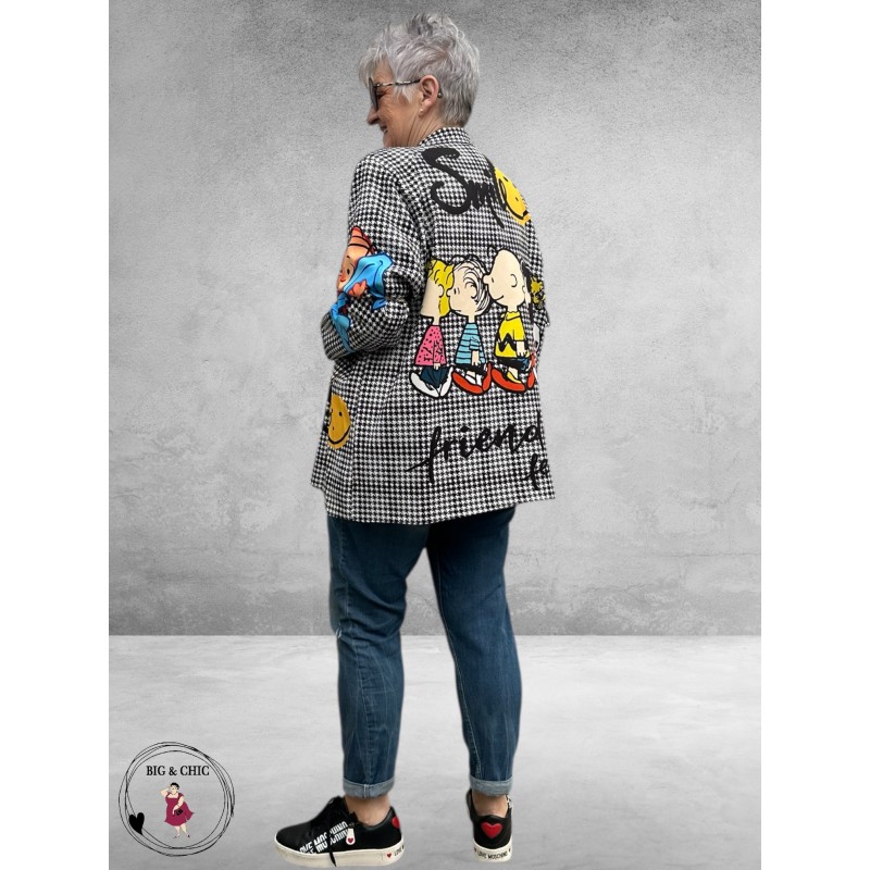 Frenzi Oversized Blazer Friends