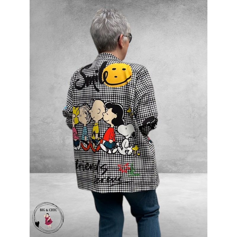 Frenzi Oversized Blazer Friends