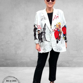 Frenzi Oversize Blazer Kuifje