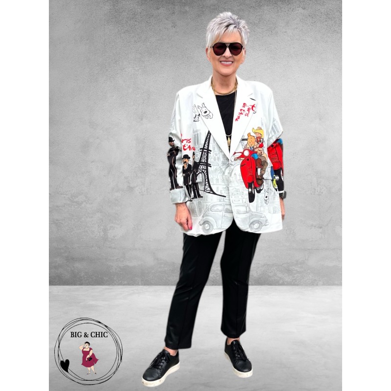 Frenzi Oversize Blazer Kuifje