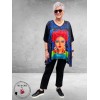 Frenzi  Shirt A-Lijn Frida Kahlo Uniek