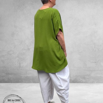 Frenzi Shirt AMORE Kiwigroen