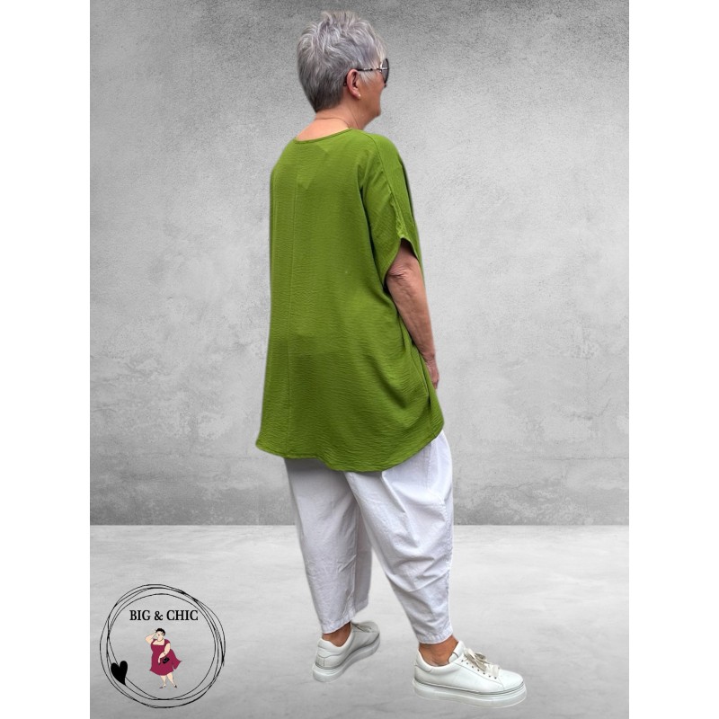 Frenzi Shirt AMORE Kiwigroen