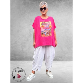 Frenzi Shirt AMORE Pink