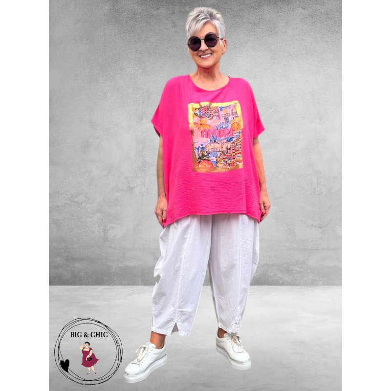 Frenzi Shirt AMORE Pink