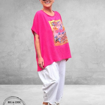 Frenzi Shirt AMORE Pink