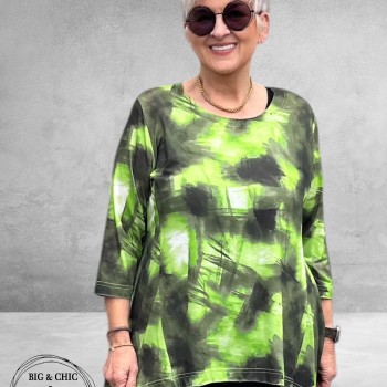 DYB Vest Sportief En Stijlvol Groen-Zwart