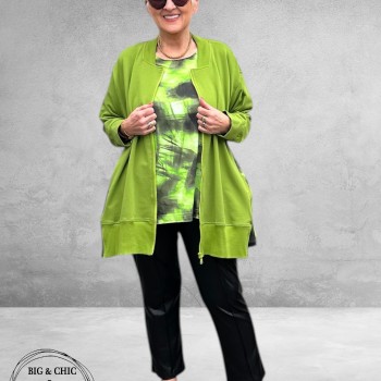 DYB Vest Sportief En Stijlvol Groen-Zwart