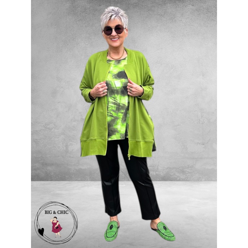 DYB Vest Sportief En Stijlvol Groen-Zwart