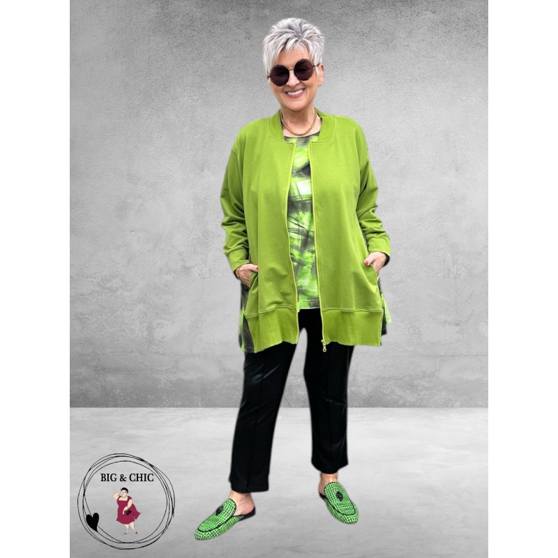 DYB Vest Sportief En Stijlvol Groen-Zwart