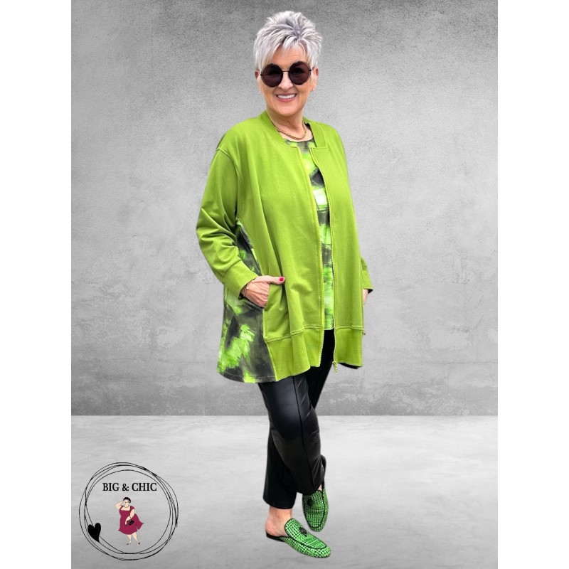 DYB Vest Sportief En Stijlvol Groen-Zwart