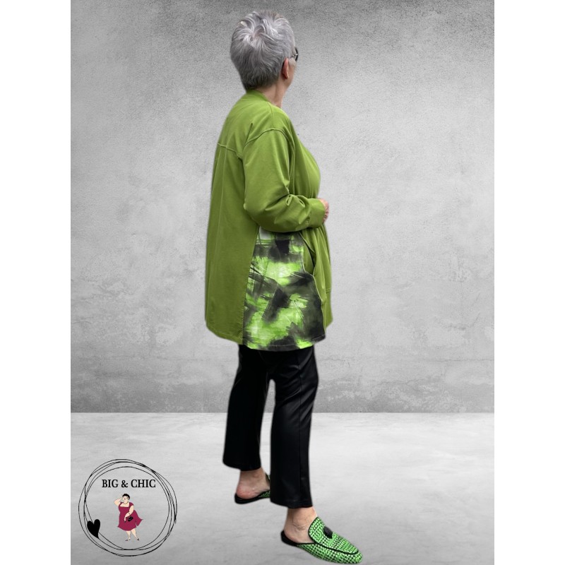 DYB Vest Sportief En Stijlvol Groen-Zwart