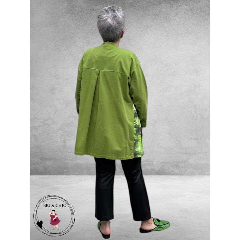 DYB Vest Sportief En Stijlvol Groen-Zwart