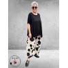 Frenzi Ballonbroek Beige/Zwart Dots