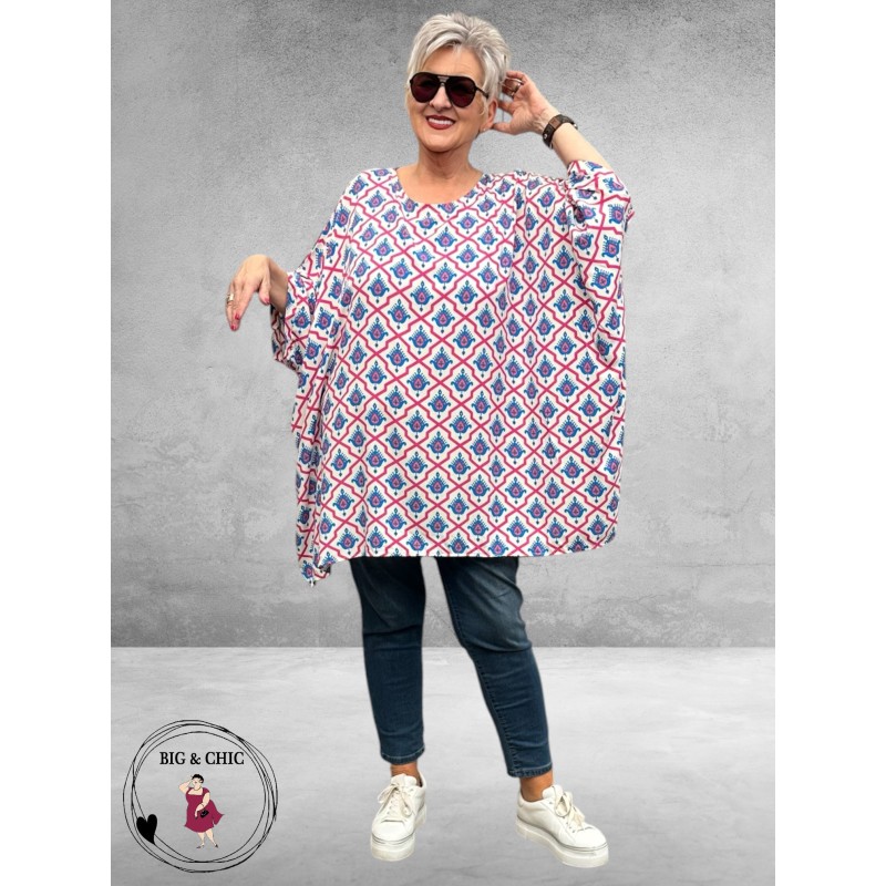 Frenzi Tuniek Oversized Mozaiek