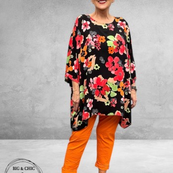 Frenzi Tuniek Oversized Flowers