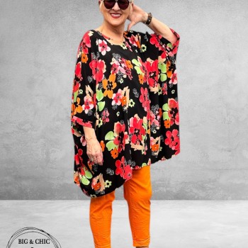Frenzi Tuniek Oversized Flowers