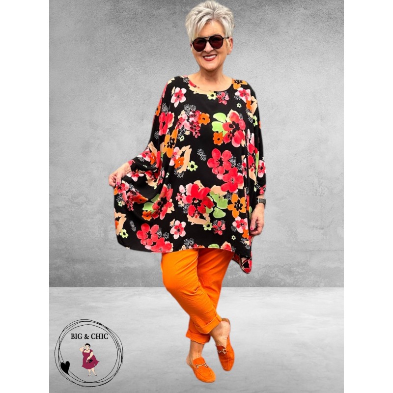 Frenzi Tuniek Oversized Flowers