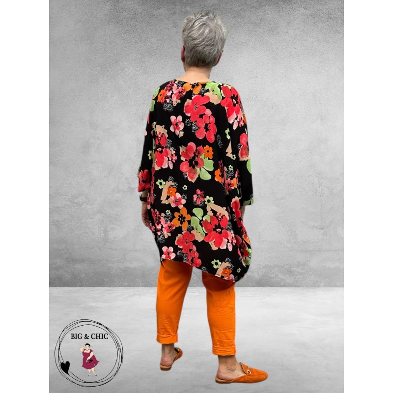 Frenzi Tuniek Oversized Flowers