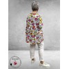 Frenzi Shirt Flatterend Multi Roze/Oranje