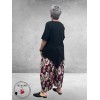 Frenzi Ballonbroek Beere/Zwart/Zand
