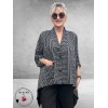 Frenzi Jasje/Blouse A-lijn Zwart-Strepen