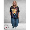Frenzi  Shirt A-Lijn Leopard  Uniek
